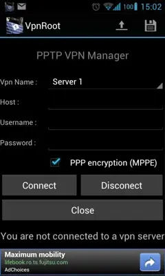 VpnRoot android App screenshot 2